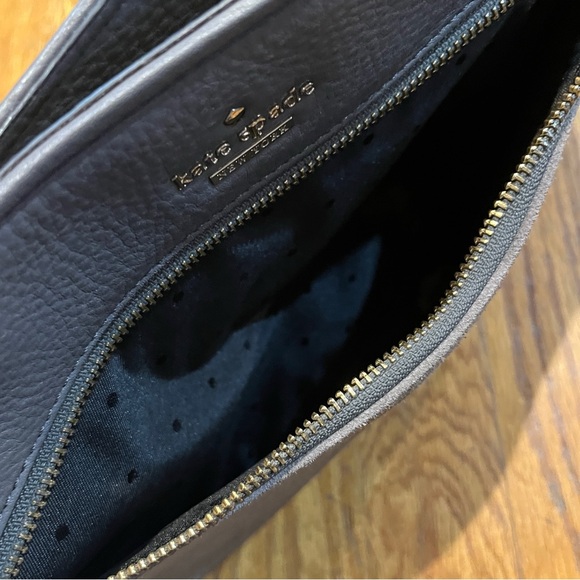 Kate Spade New York Women's Chatham Lane Harlan Stone Gray Satchel Purse - Picture 16 of 17